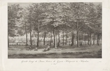 View of the Baan in Haarlem