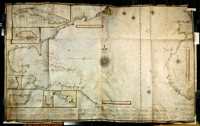 Map of the Caribbean
