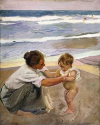 At the Seashore, 1908