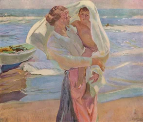 After Bathing, 1915, 1932