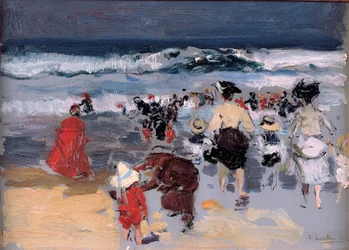 Beach at Biarritz