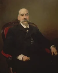 Portrait of Emilio Castelar y Ripoll, Spanish Statesman, Orator and Writer