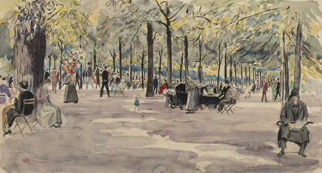 The Tuileries Gardens, Paris