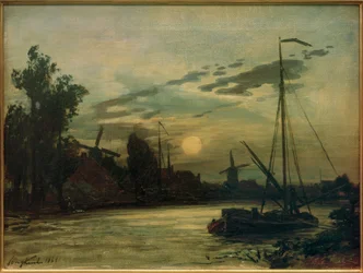 Landscape in the Evening