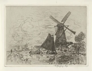 Mills near Rotterdam