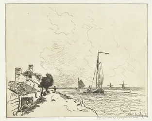 Two Sailing Ships