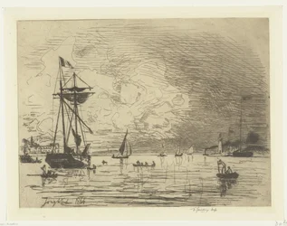 Exit of the Port of Honfleur