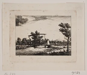 Landscape with Drawbridge