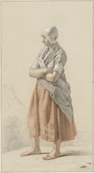 Standing Girl, Facing Left