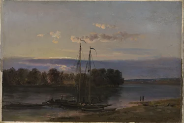 Evening Mood on the Elbe