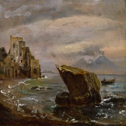 Coastal Scene near Posillipo