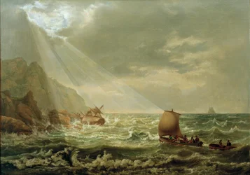 Shipwreck on the Rocky Coast of Capri