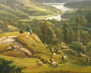 View of Lysenkloster near Bergen