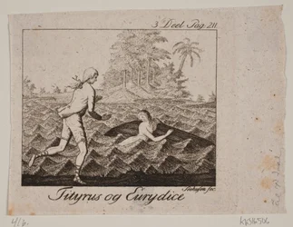 Vignette. Tityrus and Eurydice