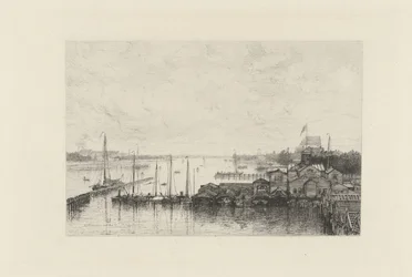 View of the Buildings of the Rowing Club De Hoop