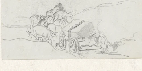 Ox Cart with a Block of Stone