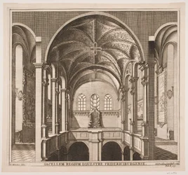 The Upper Gallery in Frederiksborg Castle Church