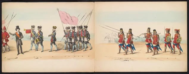 Masquerade of the Delft Students, 1857 (plate 2)