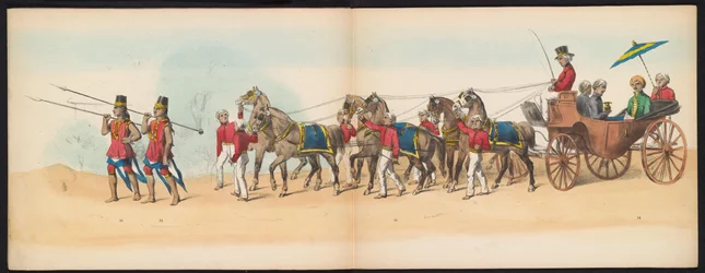 Masquerade of the Delft Students, 1857 (plate 4)