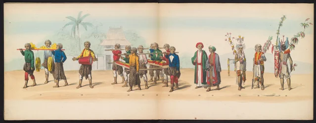 Masquerade of the Delft Students, 1857 (plate 7)