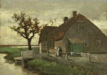 Farmhouse by a Canal
