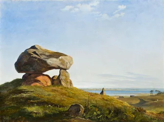 A Prehistoric Burial Mound by Raklev on Refsnæs