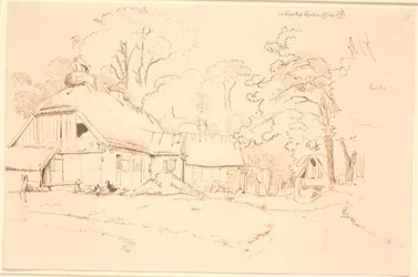 Farmhouse with a Stork