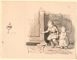 The Rumlepot. Small Study of the Rumlepot on the Left
