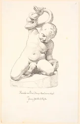 Studies after a Figure of a Boy with a Snake
