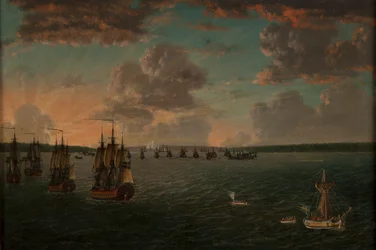 The Battle of Vyborg Bay on July 3, 1790, 1791