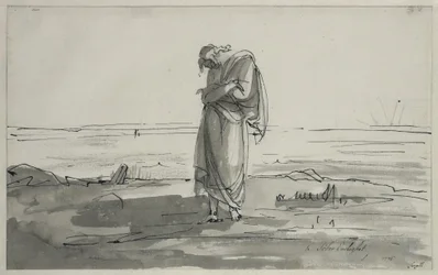 Seeks Solitude. Sheet 1 in the Melancholy Series
