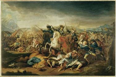 Prince Eugene of Savoy During the Battle of Belgrade