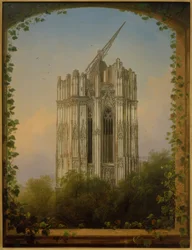 Unfinished South Tower