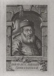 Portrait of David Oppenheim, Chief Rabbi of Prague