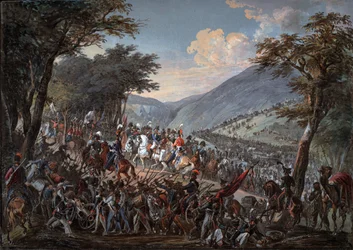 Emperor Alexander I (1777-1825) and His Entourage Passed Through the Vosges Mountains in July 1815