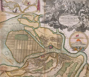 Map of Petersburg Saint Petersburg Master Plan