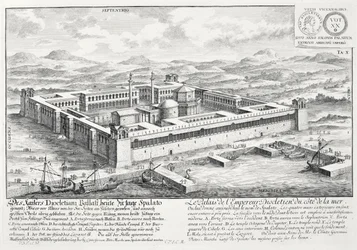 Palace of Diocletian, Split, Yugoslavia, from 