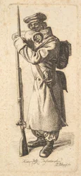 The Russian Infantryman, 1815