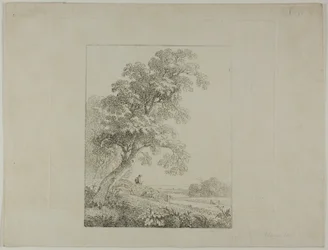 Landscape with a Large Tree