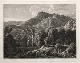 Heroic Landscape: Landscape with Town and River