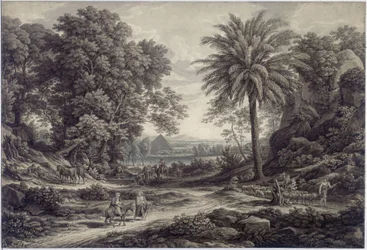 Ideal Landscape with the Flight into Egypt