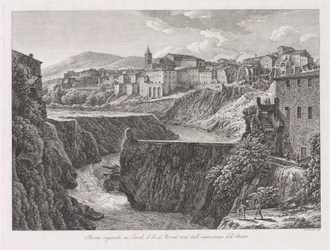 Tivoli Damaged by the Flood of the River Aniene