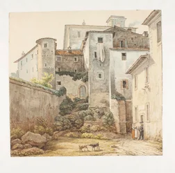 Scene from Monte Rotonda near the Roman Campagna