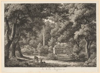 In the Gardens of the Villa Borghese