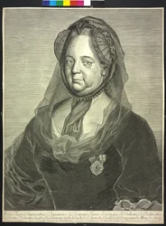 Holy Roman Empress Maria Theresa (engraving)