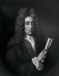 Portrait of Henry Purcell Engraved by George J. Zobel