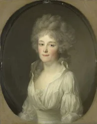 Portrait of Johanna Ferdinanda van Collen, Wife of Salomon Rendorp