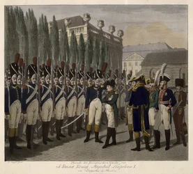 Parade of the French Guards at the Lustgarten in Berlin on 1806