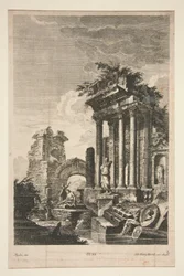 Capriccio with Roman Ruins