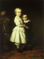 Sibling Love, 1858